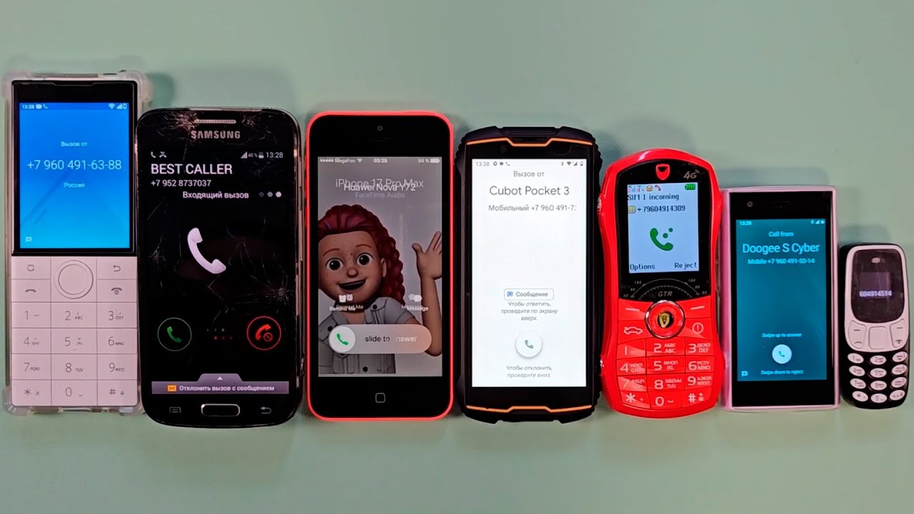 7 Small Incoming Call Qin F22 Samsung S4 Zoom iPhone 5c Cubot kingkong mini 2 pro Samsung S26 micro