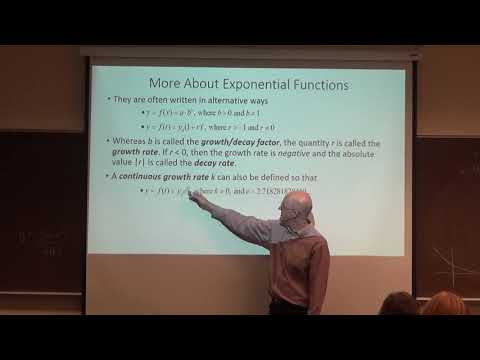 Calculus 1, Lecture