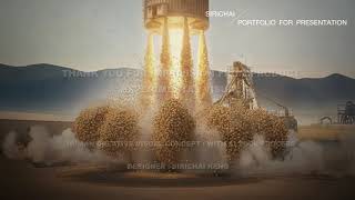 Celebrity Motion  Concept : Digital Collage Art, Soy Bean Processing Ver.2 Wealth