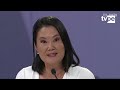 DEBATE PRESIDENCIAL 2026: Keiko Fujimori y Roberto Sánchez se enfrentan | EL PAÍS