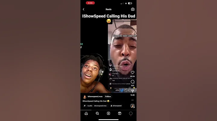 Ishowspeed’s dad clowns him for showing his 🍗 (Ishowmeat) #ishowspeedshorts #ishowspeed #ishowmeat