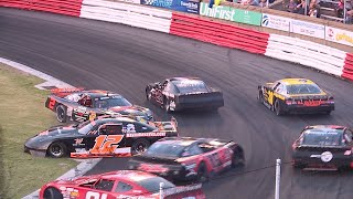 HOW TO GET CRASHED OUT AND MAKE PASSES AT BOWMAN GRAY STADIUM  SPORTSMAN CLASS RACE 1  61023