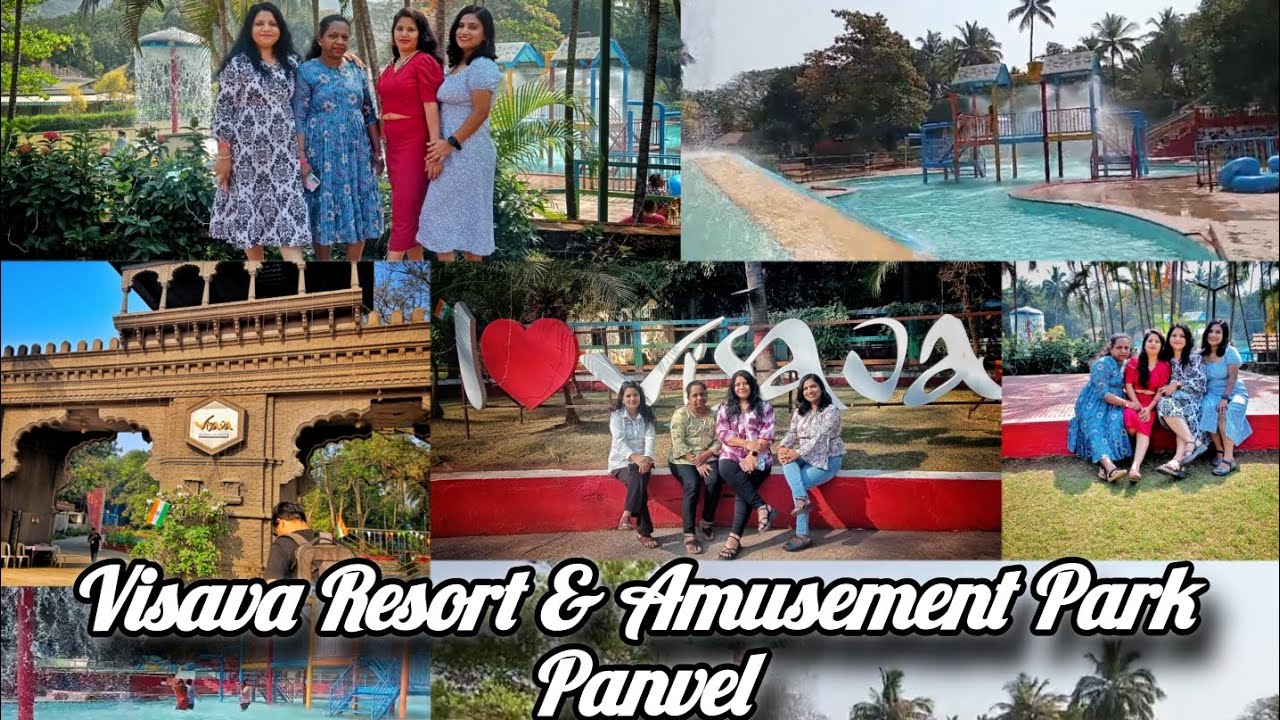Visava Visava Resort Karnala-Panvel || Visava Water Park || मैत्रिणीनं सोबत ...