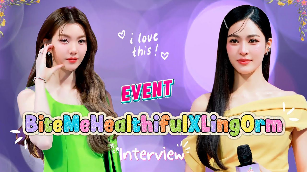 #LingOrm ให้เจ้าความรักได้ยิ้มกันกว้างๆให้หายคิดถึงในงาน 