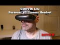 Goovis Lite Personal 3D Cinema Headset REVIEW