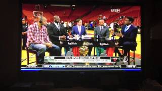 Tim Duncan NBA Finals 2013 Post Game on NBA TV