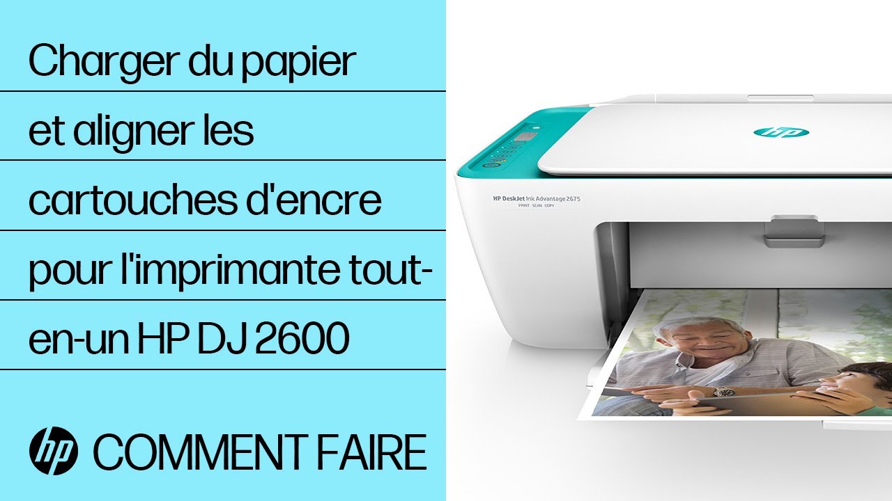 Imprimante Tout-en-un HP DeskJet 2710e Installation