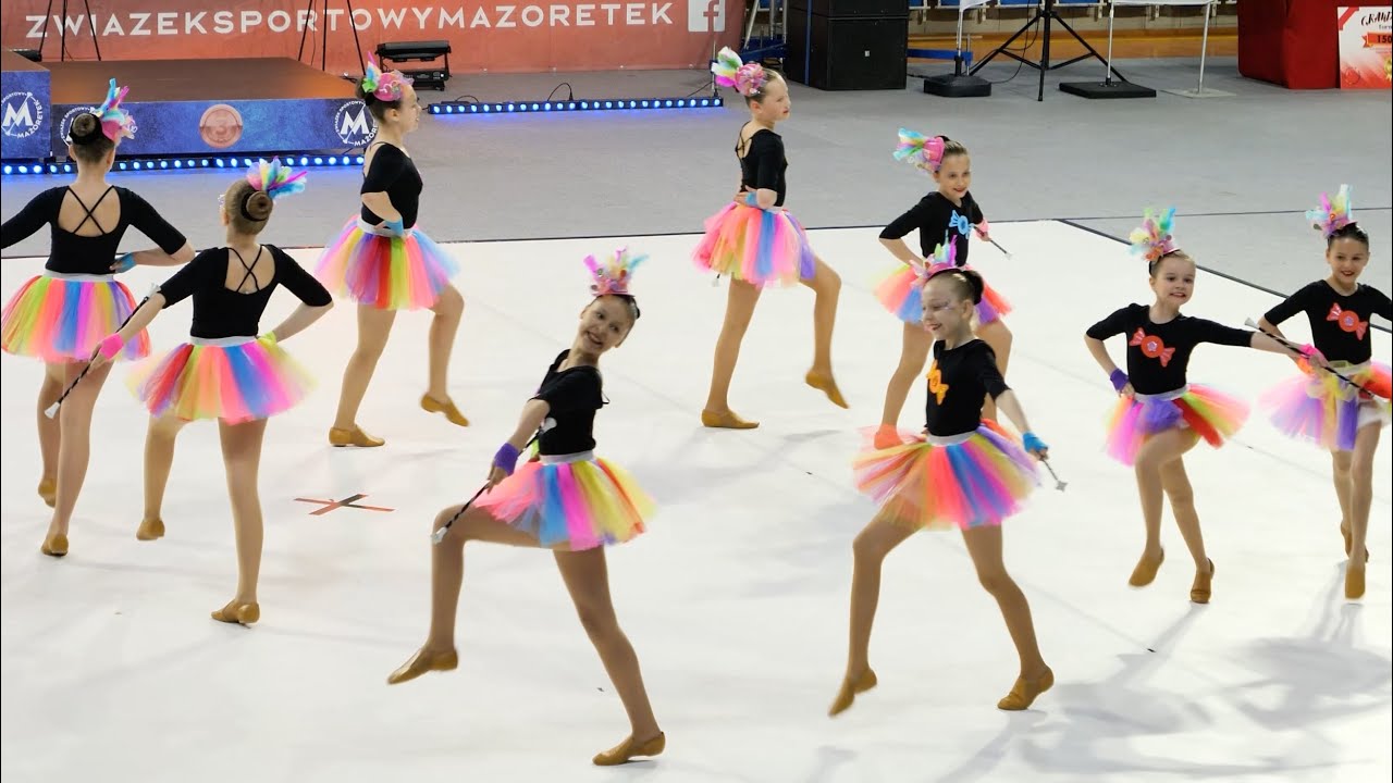 'Mari-Mar' -Góra Mażoretki | Baton formacja kadetki |  MP Dąbrowa Górnicza 2023