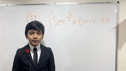 Integral # 34 : Learn Calculus from World