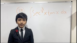 Integral # 34 : Learn Calculus from World's Youngest Professor