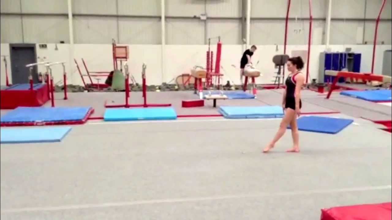 Jess Nicholson Ariel Gymnastic Moves Skills For Floor And Beam