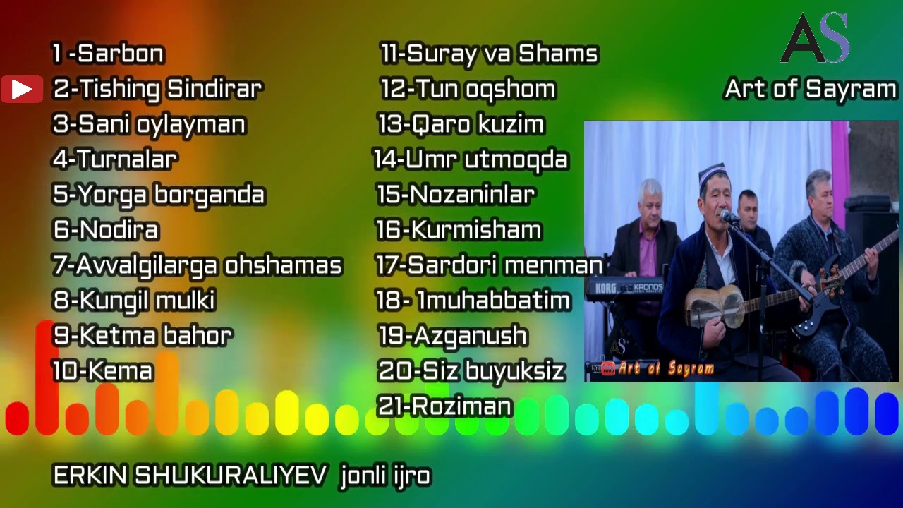 2 Soat Mazza Qilib Qo'shiq Tinglang ! Erkin Shukuraliev - Jonli ijrodagi Qo'shiqlar To'plami !