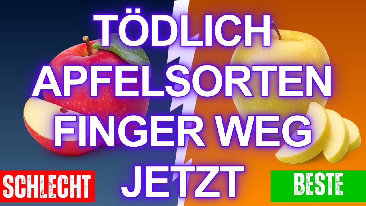 8 Apfelsorten, Die Du NIE WIEDER Essen Solltest! (UNBEDINGT MEIDEN!)