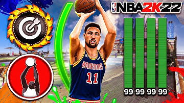 99 KLAY THOMPSON "TWO-WAY PASS-FIRST POINT" BUILD RETURNS and SHOOTS UNLIMITED GREENS in NBA 2K22