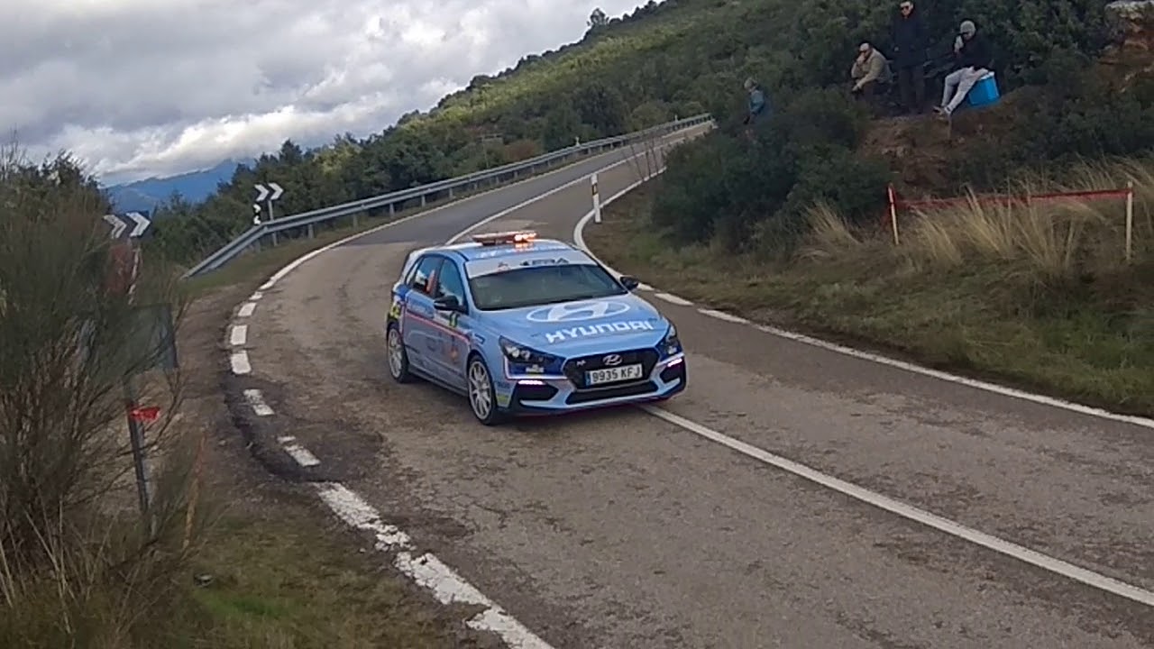 Rally de Madrid primera pasada el Berrueco coche 0