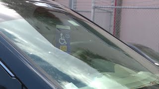 County employees accused of misusing disabled parking permits