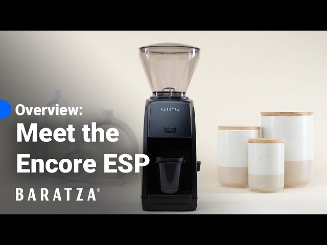 Baratza Encore ESP Coffee and Espresso Grinder, White