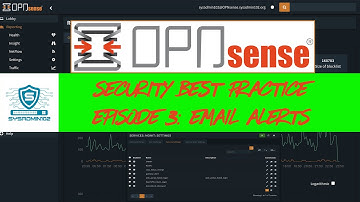 🔒 OPNsense Security & Hardening – Ep. 3 | Enable Email Alerts for Failed Logins
