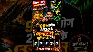 Top 5 Defence Stocks In 2026|Best Drone Company In India|Top 5 Stocks To Invest In2026|Paras Defence