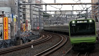 2017/06/24 【トップ編成】 山手線 E235系 トウ01編成 御徒町駅 | JR East Yamanote Line: E235 Series ToU 01 Set