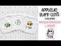 Applique Burp Cloths - Embroidery for Beginners - Ricoma EM1010, Appliquetion Station, Defono