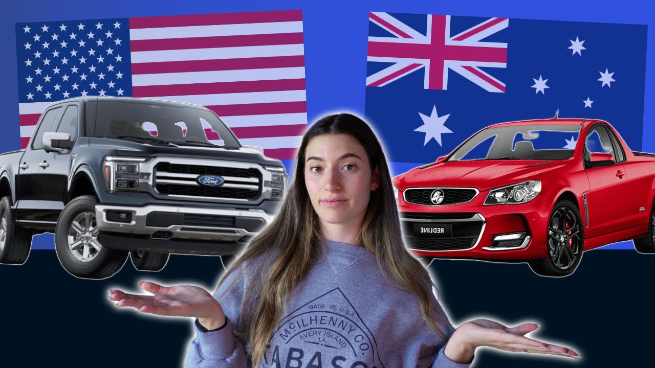 Differences between CARS in Australia vs USA! 🚗🇺🇸🇦🇺✨