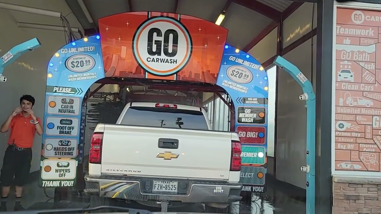 GO Car Wash Ride Through in San Antonio, TX YouTube