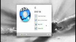 Apple iDVD Tutorial : iDVD Tutorial: Creating a New Project