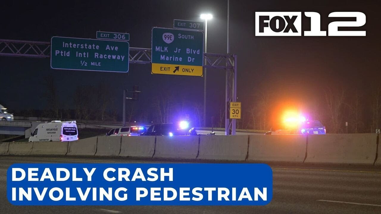 Pedestrian dead, driver hospitalized after crash on I-5 in Portland ...