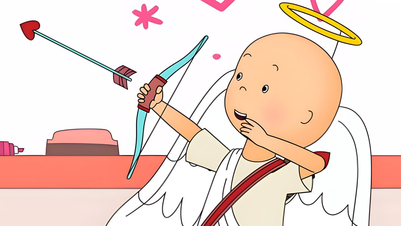 💘 Cupid Caillou's Valentines Day 💘 | Caillou's New Adventures - YouTube