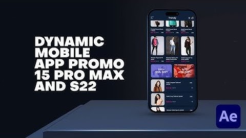 Dynamic Mobile App Promo – iOS and Android | videohive