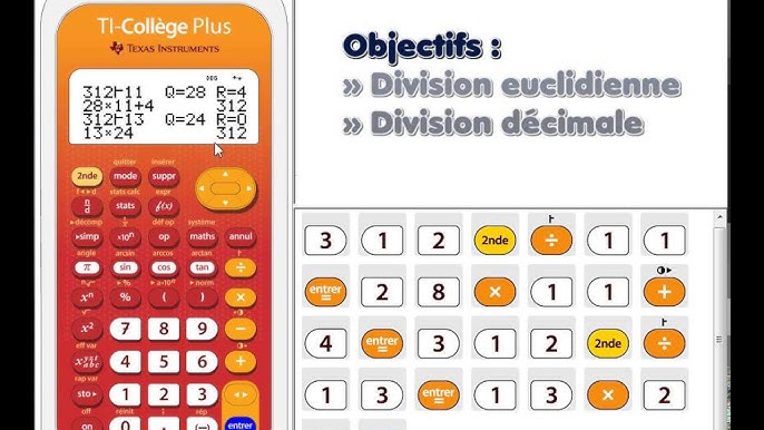 TEXAS INSTRUMENTS Calculatrice scientifique ti college plus