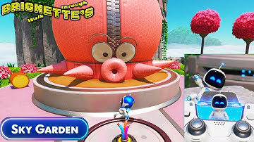 Astro Bot Sky Garden - All 7 Bots Rescued and 3 Puzzle Pieces - Gorilla Nebula