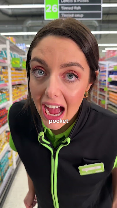 👀 SPOTTED! 👀 Mysterious shopper on aisle 26… 🛒