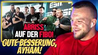 Brustmuskelabriss auf der Fbio! 5 Stunden warten für ein Foto mit Urs! William Niewiara Live React