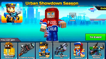 Pixel Gun 3D - Gameplay Walkthrough Part 65 - URBAN Showdown Season (Android Games)