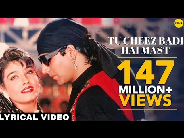 Tu Cheez Badi Hai Mast Mast |❤️90s Hits Songs❤️| Udit Narayan, Sunil Shetty | Akshay Kumar, Raveena