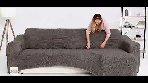 How To Install L Shaped Couch Sectional Slipcover