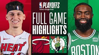 #8 HEAT at #1 CELTICS | FULL GAME 2 HIGHLIGHTS | April 24, 2024