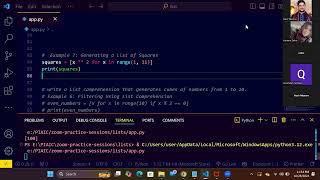 Python Day 5 - Mastering Lists & List Comprehension (Part 2)