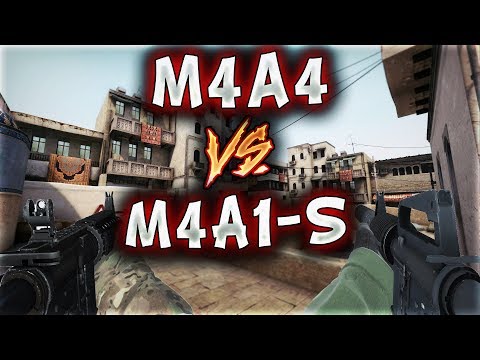 M4A4 VS M4A1-S EFSANE SİLAHLARIN KAPIŞMASI HANGİSİ ? (CS:GO)