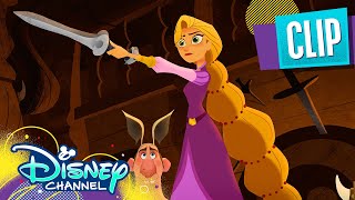 Through It All ⚔️ | Music Video | Rapunzel's Tangled Adventure | Disney Channel Resimi