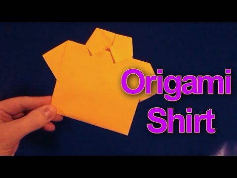 Video: Kako Složiti Novčanicu U Košulju, U Obliku Košulje