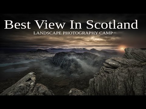 Scotland's best view. Landscape Photography location. Coigach & Assynt, Sgurr An Fhidhleir. 4k