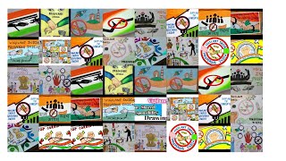 Vigilance Our Shared Responsibility Drawing|Stop Corruption Drawing|Vigilant India Prosperous India