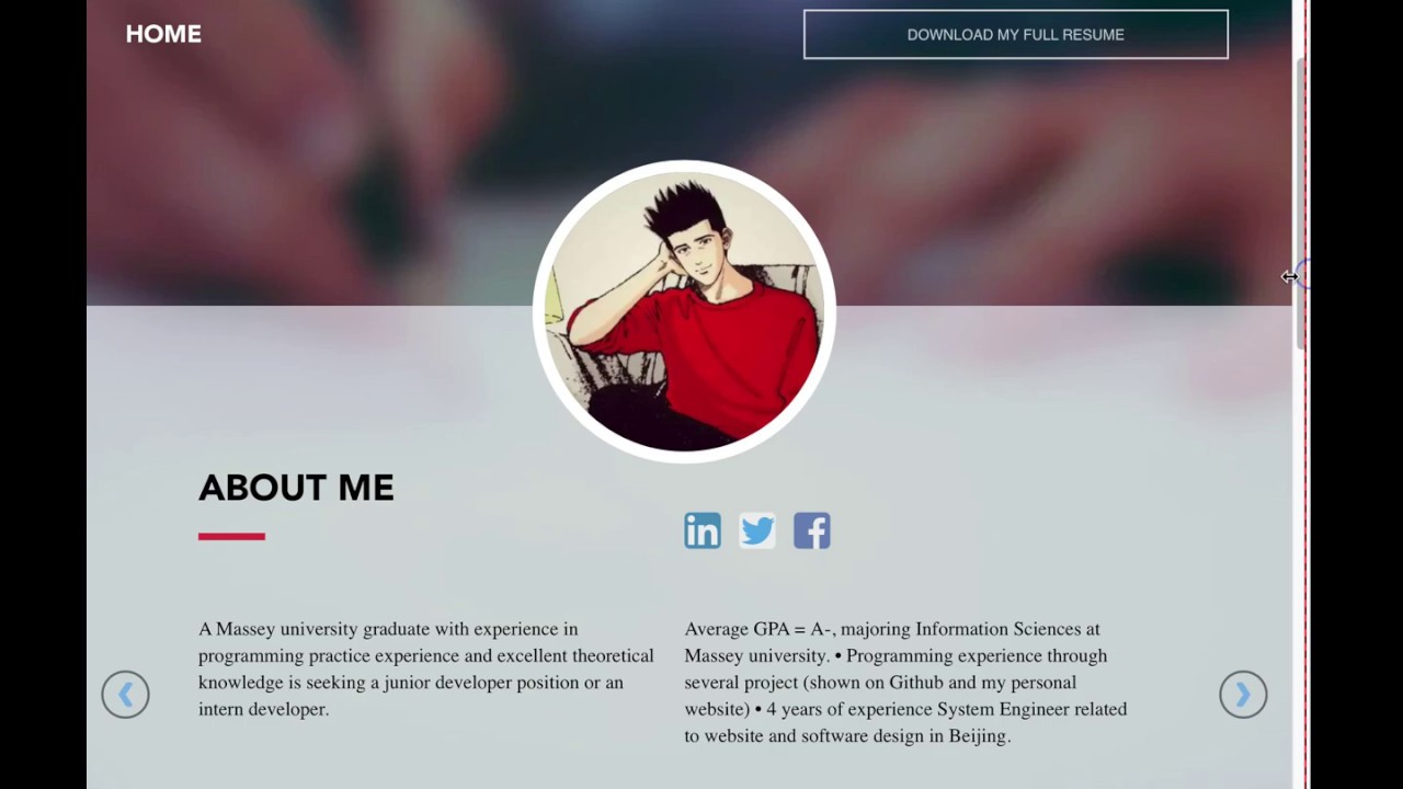 Online Profile