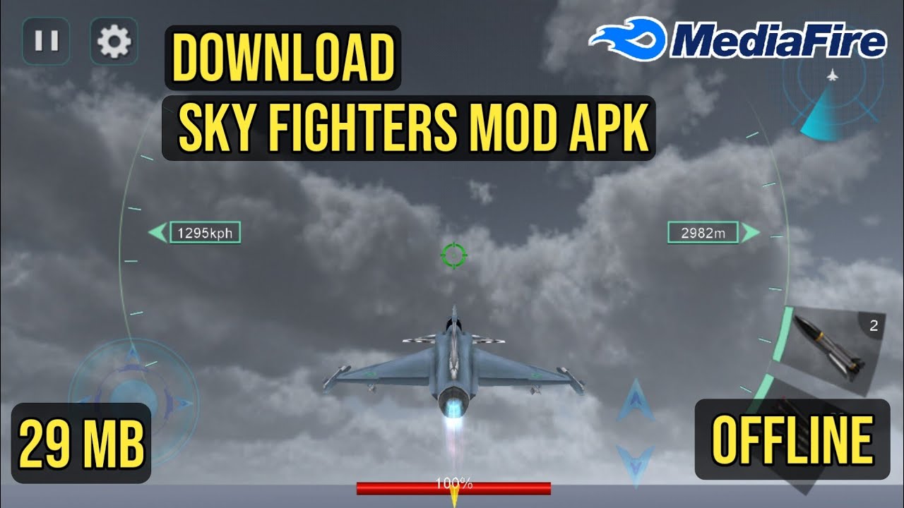 Download Pejuang Langit 3d Sky Fighters mod apk Unlimited Money