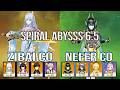 Zibai C0 &amp; Nefer C0 DESTROY Spiral Abyss 12 💀 | Genshin Impact