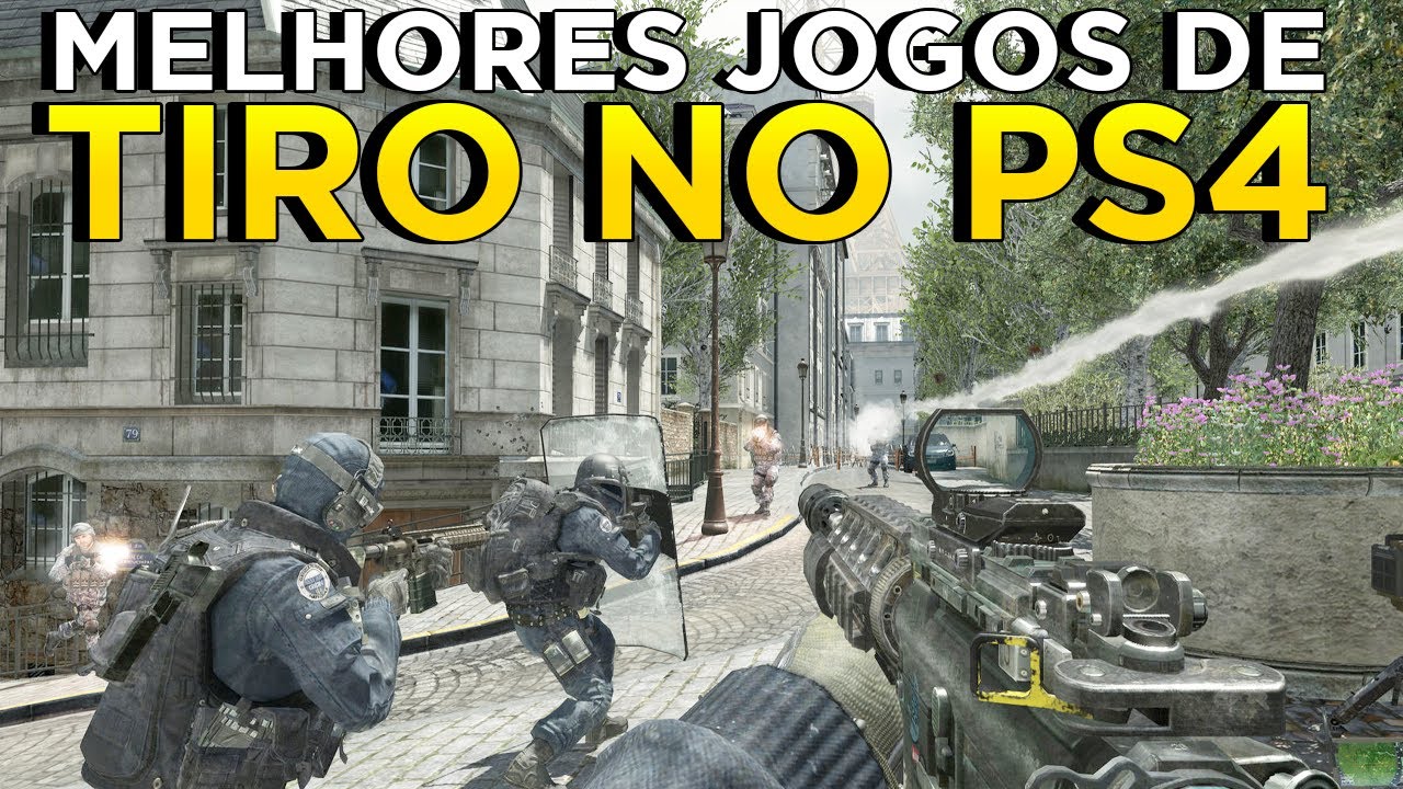 MELHORES FPS DO PS4  TOP 10 MELHORES JOGOS DE TIRO FPS PARA PLAYSTATION 4  