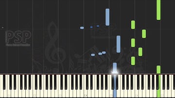 [ Piano Solo Tutorial ] Chrono Trigger - The End of Time (synthesia)
